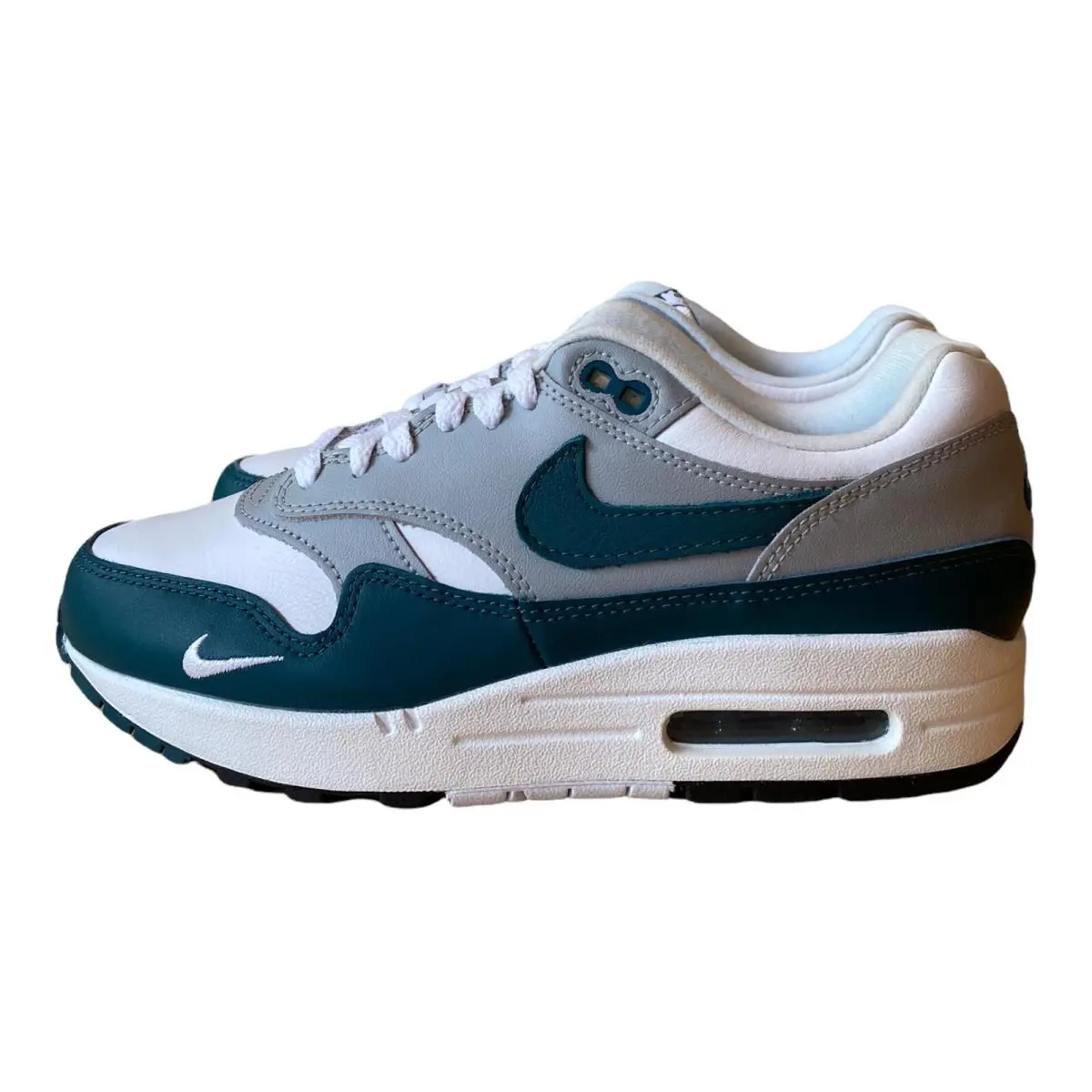 Nike Air Max 1 LV8 `dark Teal Green` White DH4059-101 Men`s Size 6 / Women`s 7.5