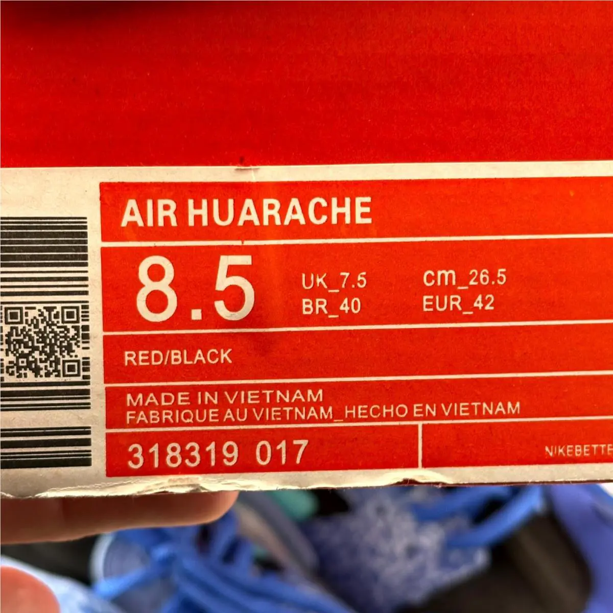 Nike shoes - Nike Air Huarache - Air Huarache - Blue 1