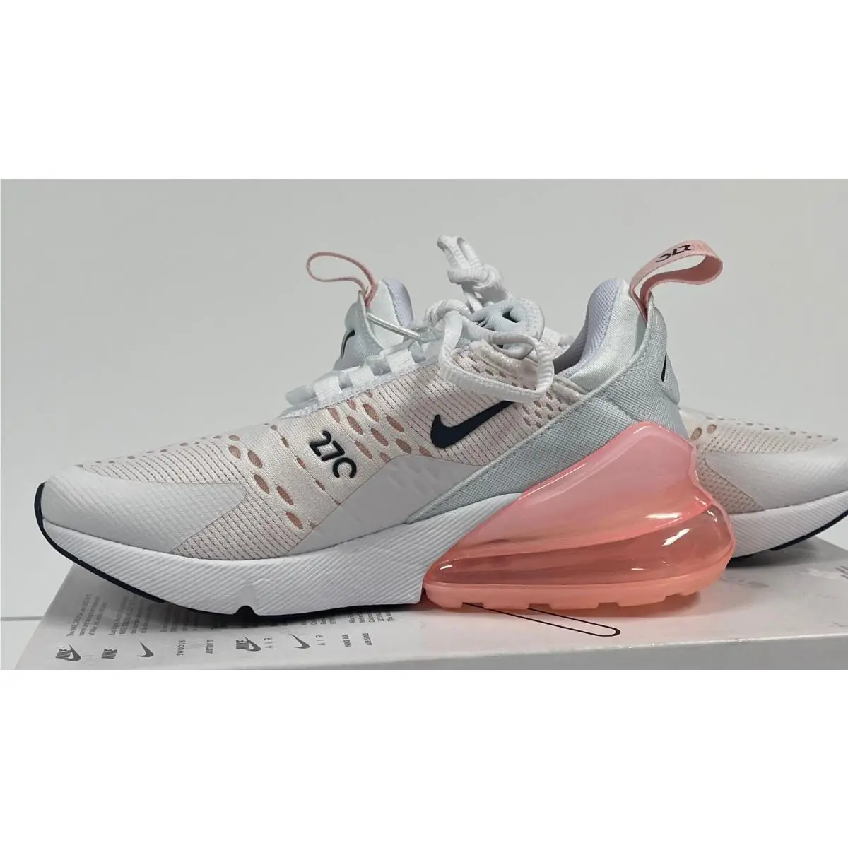 Nike shoes - 270 - AH6789-110 - White Navy Atmosphere Pink (UPC: 196152182319) 4