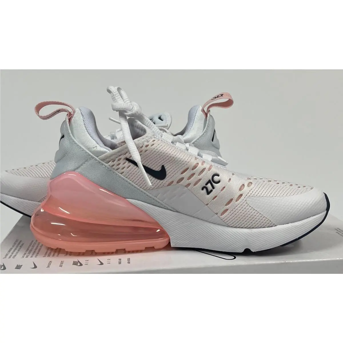 Nike shoes - 270 - AH6789-110 - White Navy Atmosphere Pink (UPC: 196152182319) 5