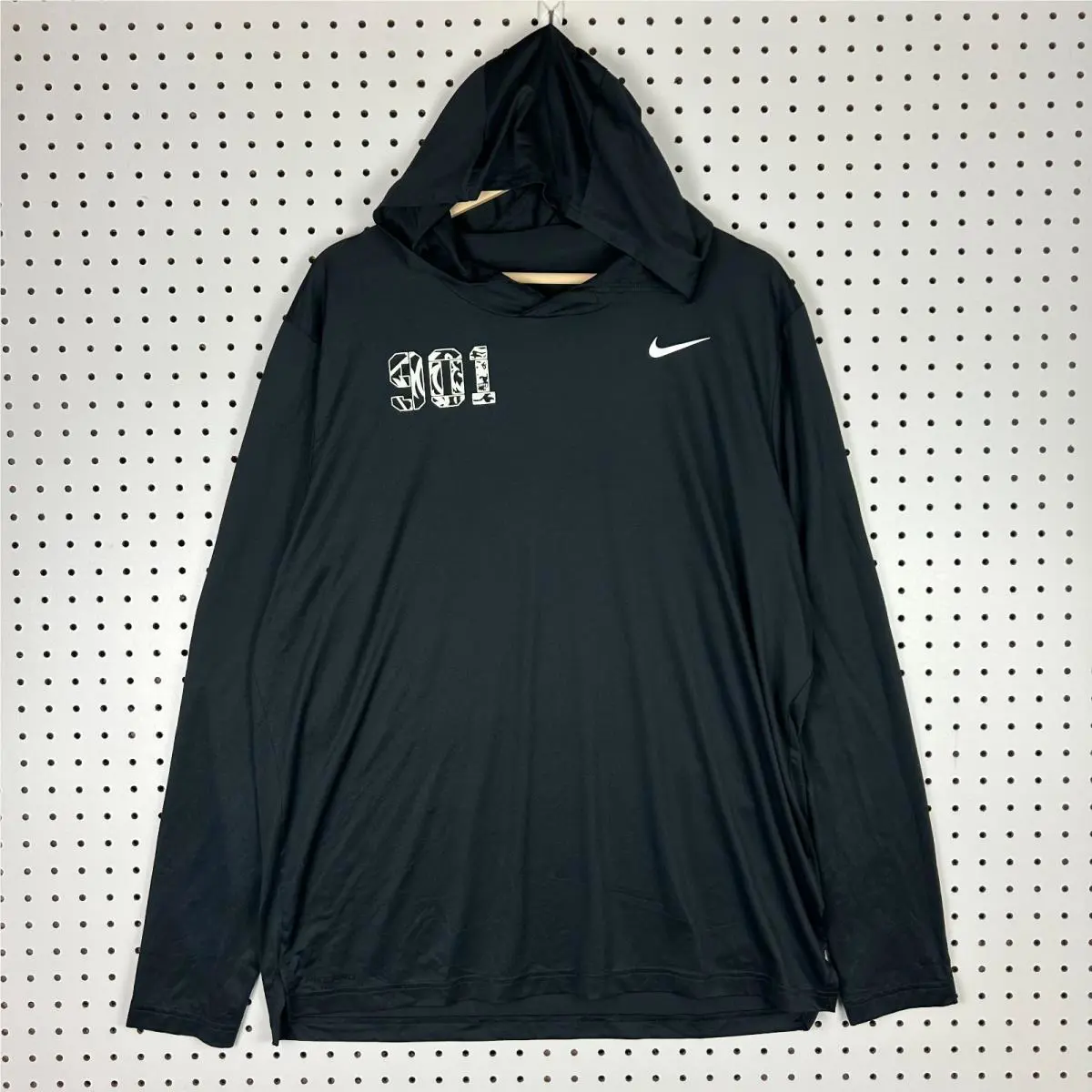 Nike 1 Cent Memphis Tiger Hoodie Large 901 Basketball Team Issued Penny Hardaway