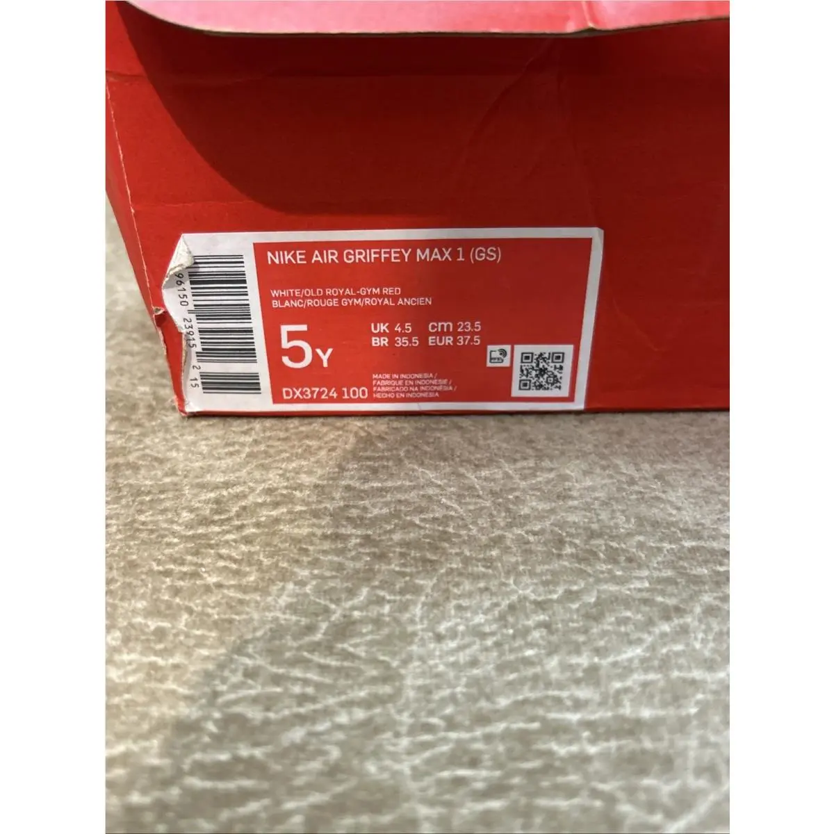 Nike shoes - Nike Air Griffey Max - Air Griffey Max - DX3723-100 - White (UPC: 0196150239152) 9