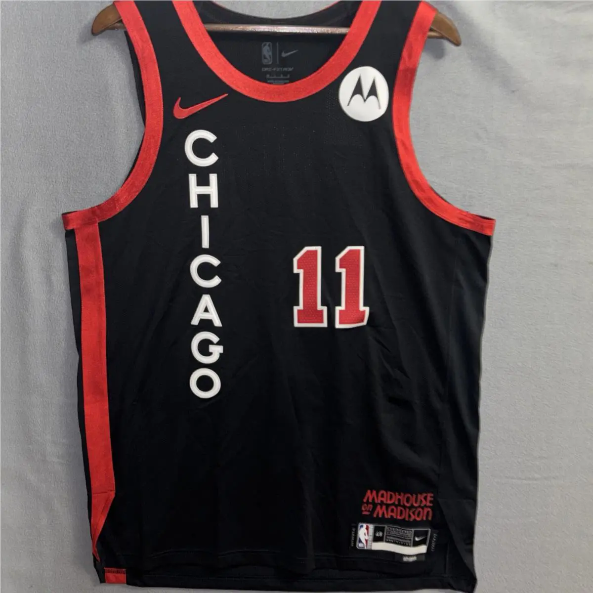 Demar Derozan 2023/24 Bulls City Edition Nike Swingman Size 48 DX8794-010