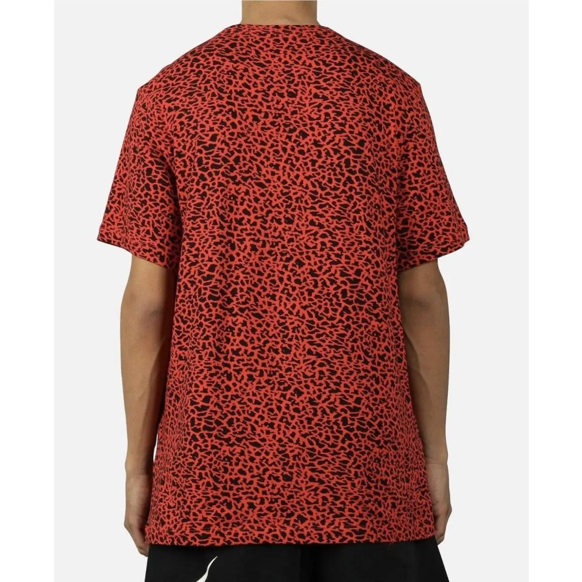 Nike clothing - NSW LAVA FOAMPOSITE T-Shirt - NSW LAVA FOAMPOSITE - CW4712-696 - Habanero Red/Black, Manufacturer: Habanero Red/Black 5