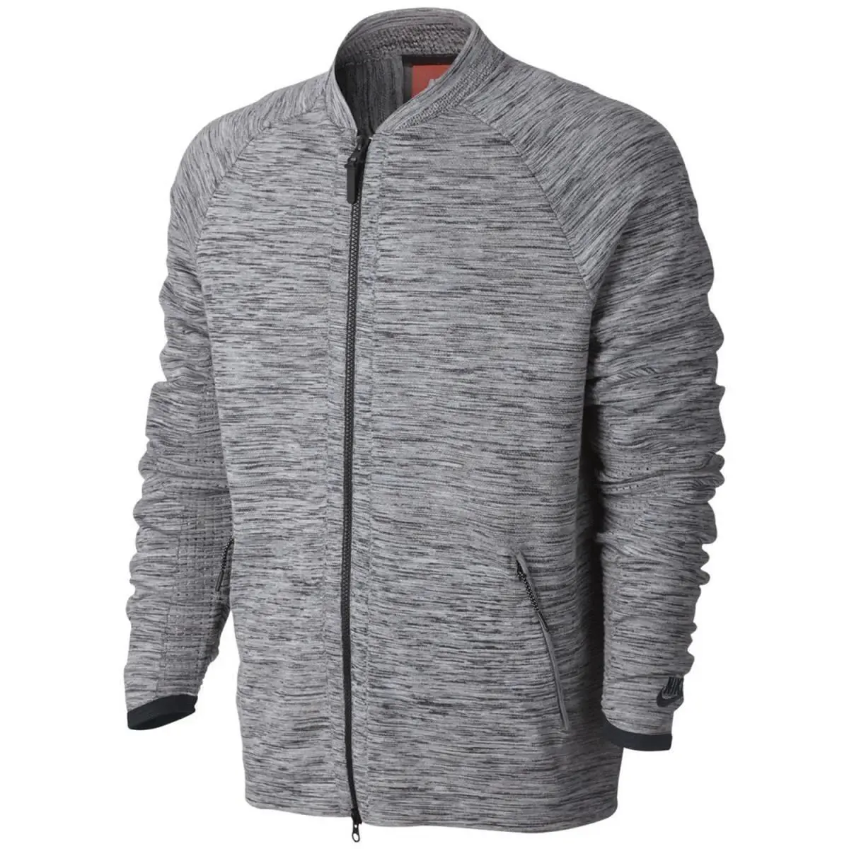 Nike clothing - Nike NSW Tech Knit - NSW Tech Knit - 832178 - Carbon Heather/Black/Cool Grey/Black (UPC: 885179710024) 4