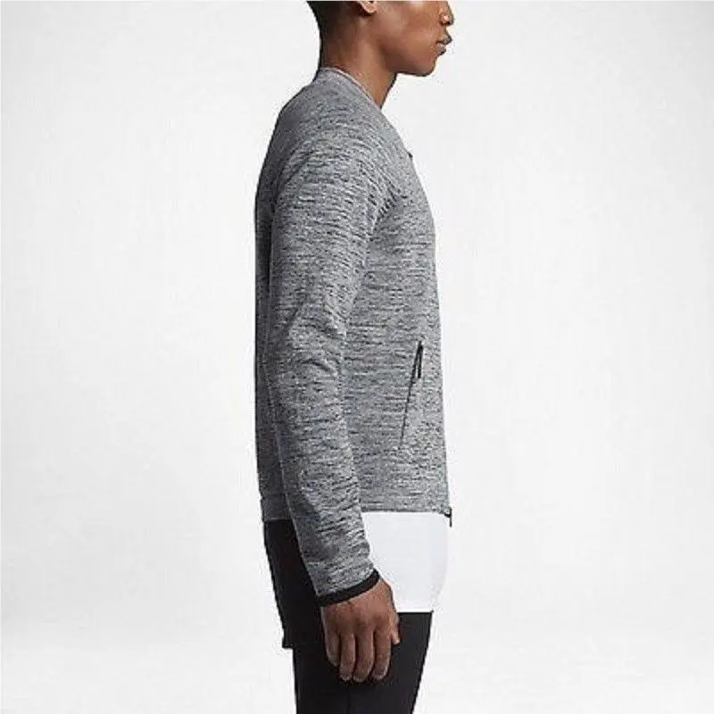 Nike clothing - Nike NSW Tech Knit - NSW Tech Knit - 832178 - Carbon Heather/Black/Cool Grey/Black (UPC: 885179710024) 0