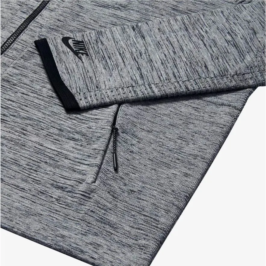 Nike clothing - Nike NSW Tech Knit - NSW Tech Knit - 832178 - Carbon Heather/Black/Cool Grey/Black (UPC: 885179710024) 3