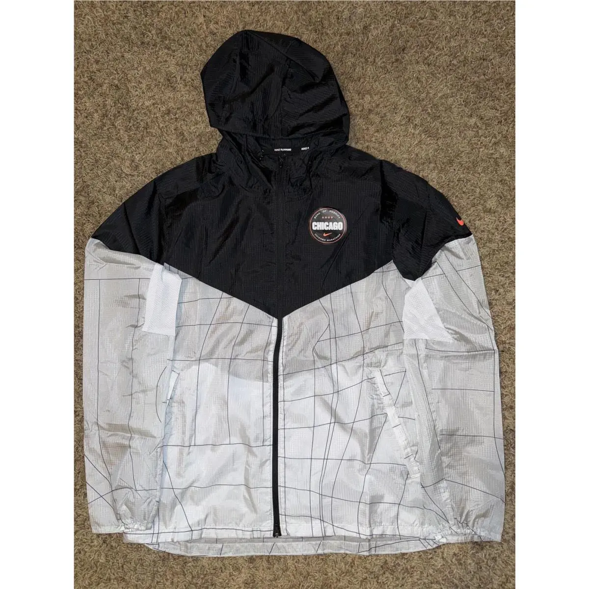 Nike Chicago Marathon Dri-fit Flex Phenom Running Windrunner Jacket