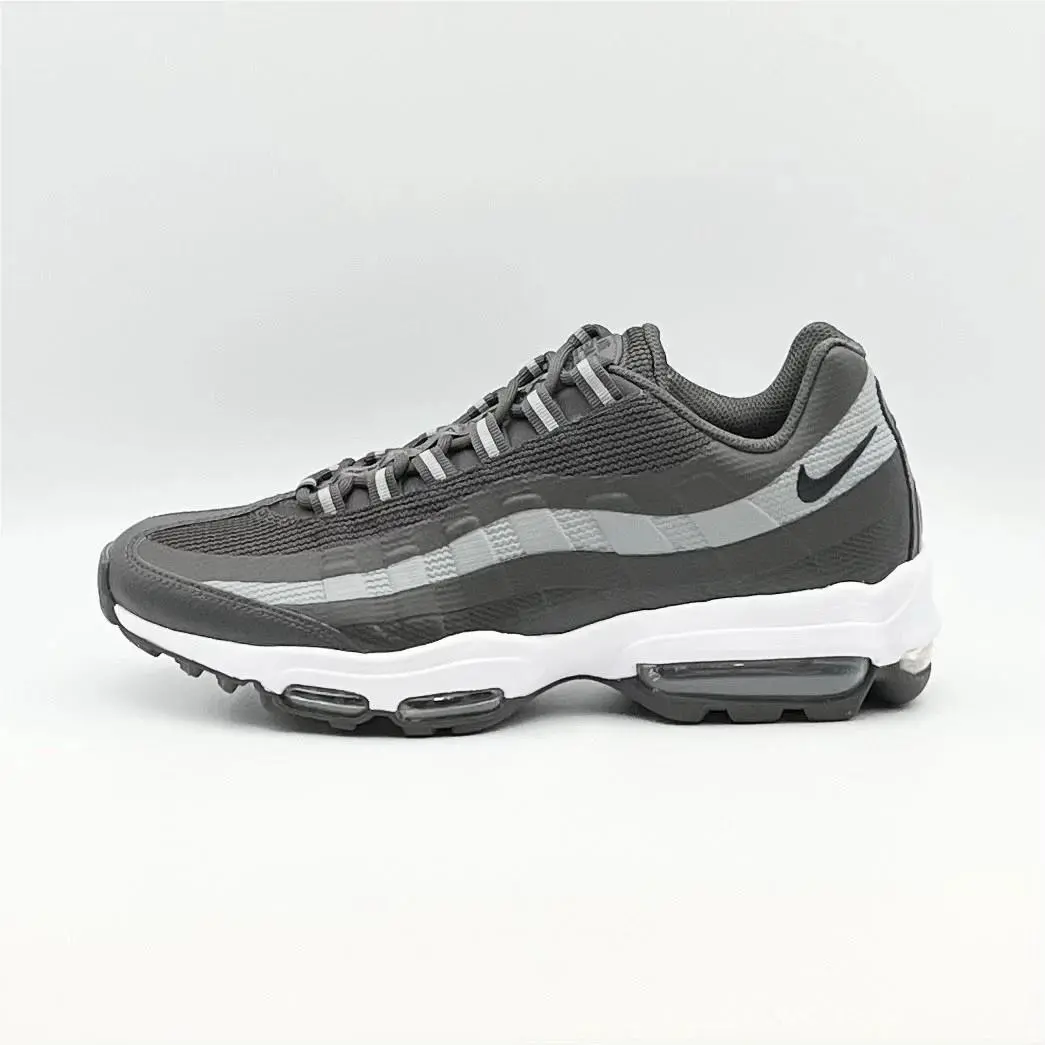Nike Air Max Ultra 95 UL Mens Size 8.5 Running Shoes Black/grey DZ4503-200 - Black