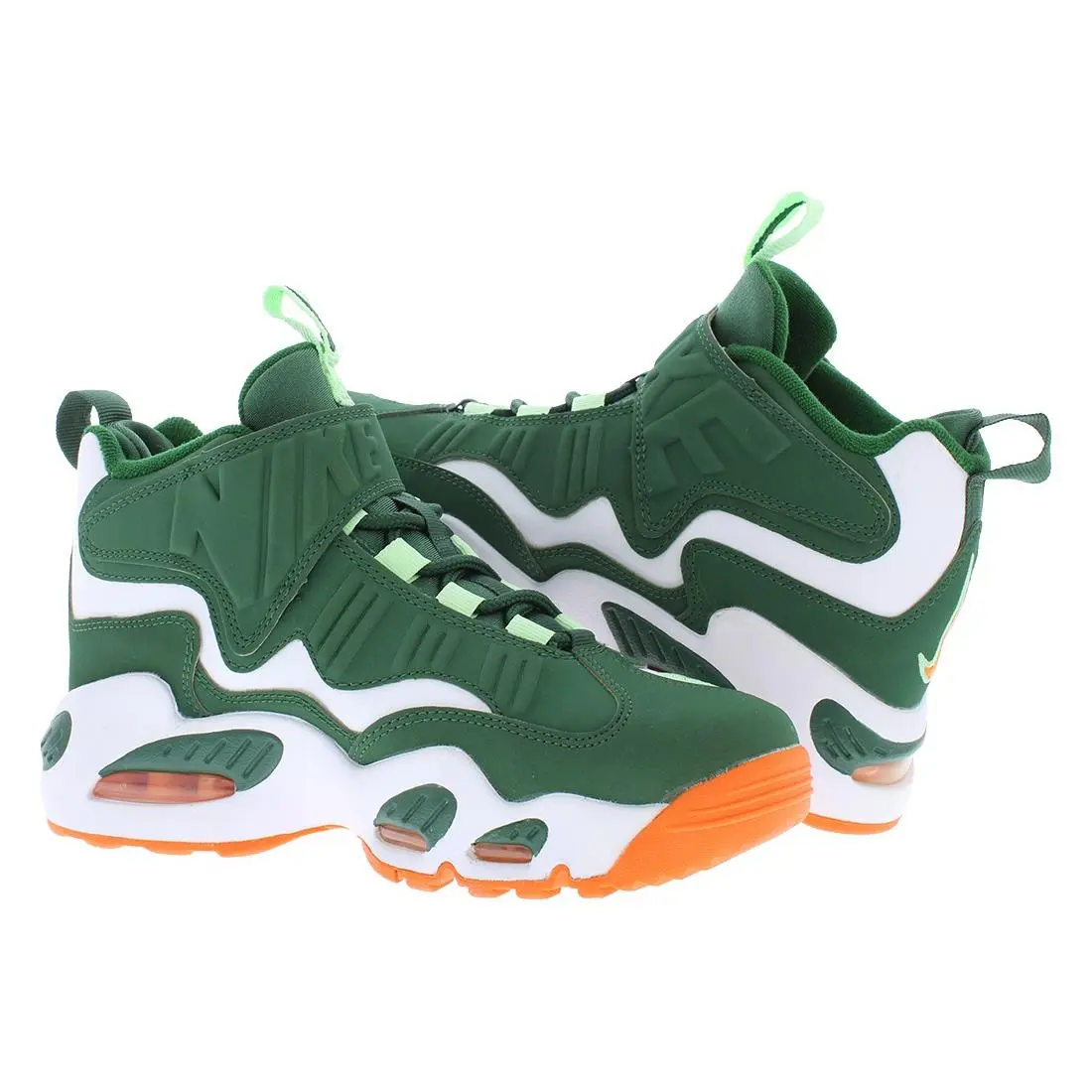 Nike shoes - FZ7281323 - FZ7281323 - Fir/Bright Mandarin/White, Main: Green (UPC: 196977304699) 2