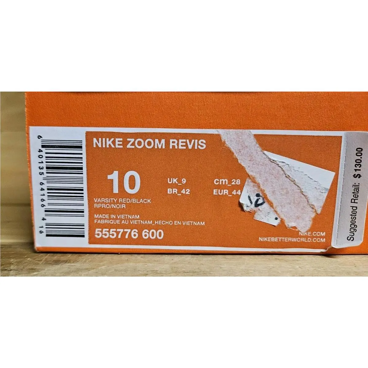 Nike shoes - Nike Zoom Revis - Zoom Revis - 555776-600 - Red (UPC: 640135641657) 10