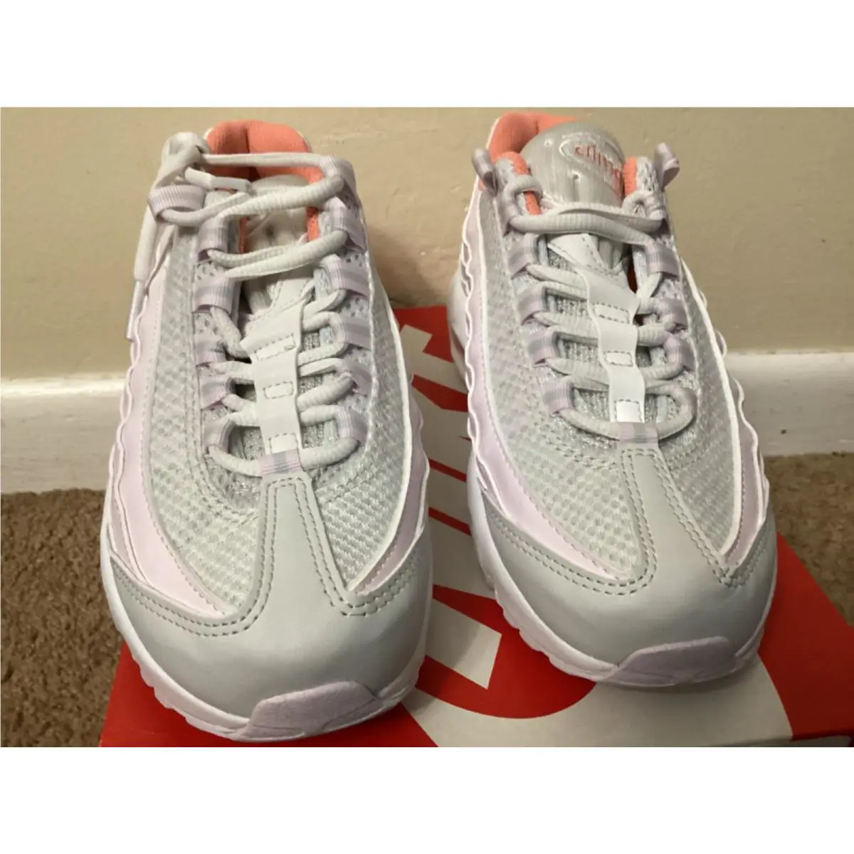 Nike shoes - Nike Air Max 95 - Air Max - Platinum/Pink 0
