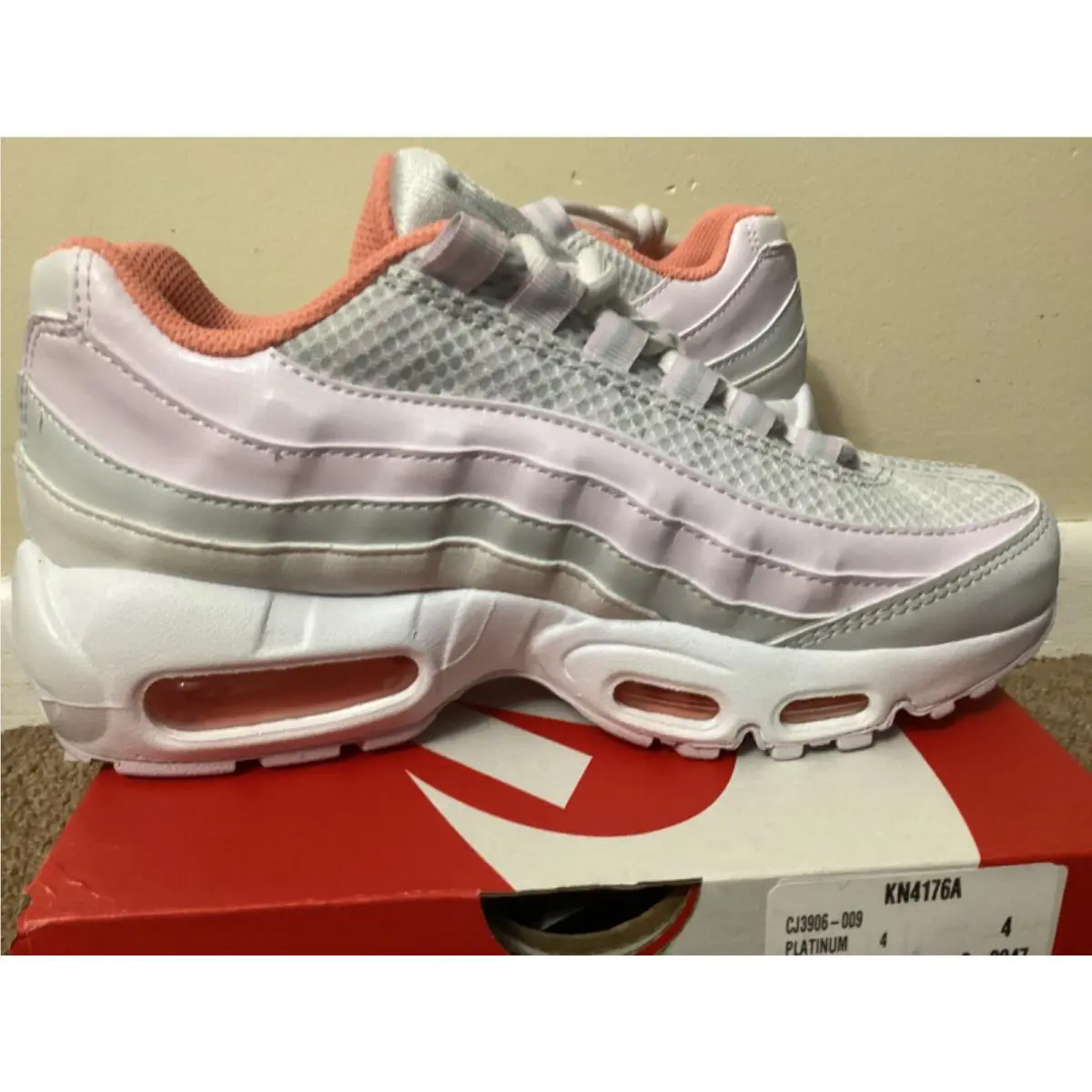 Nike shoes - Nike Air Max 95 - Air Max - Platinum/Pink 2