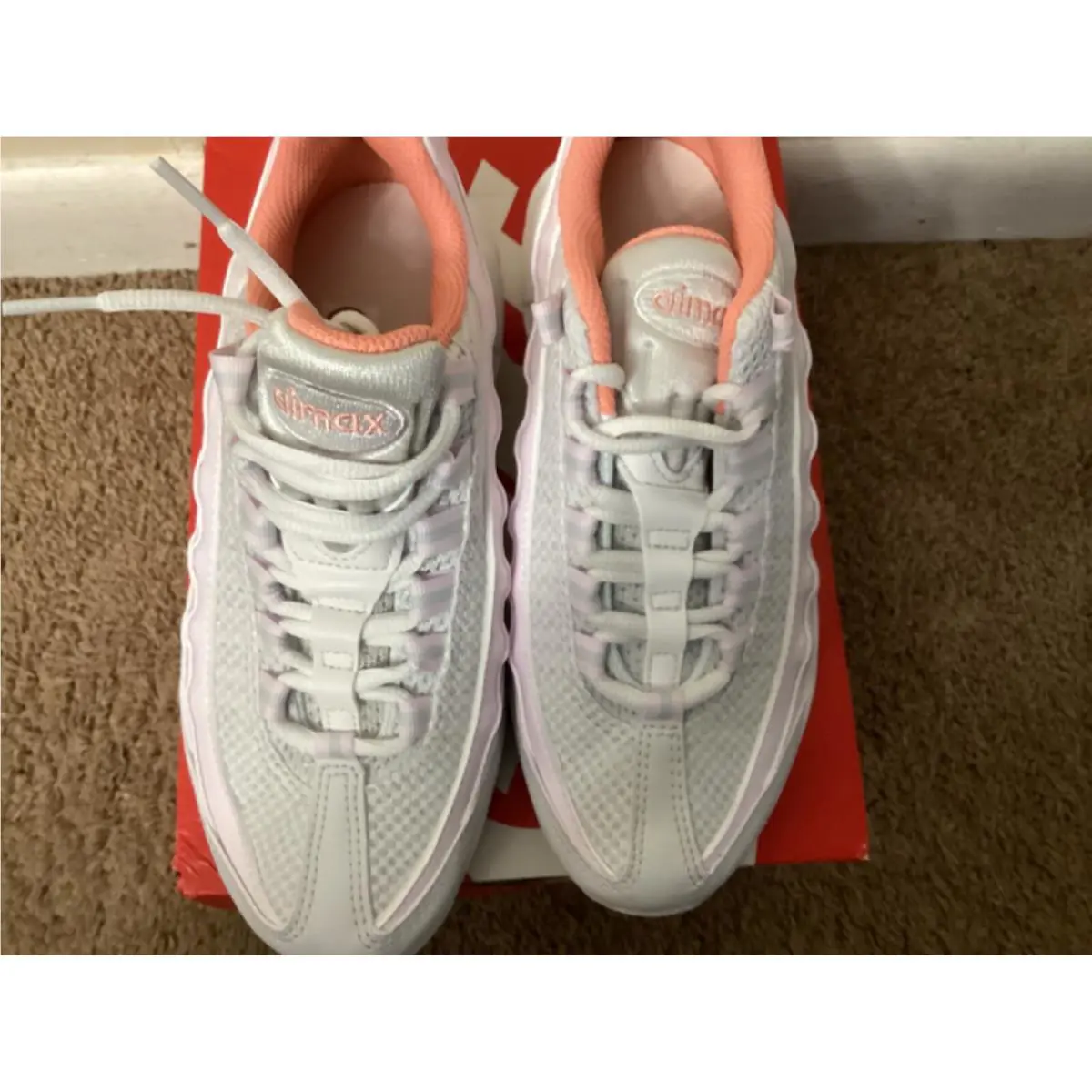 Nike shoes - Nike Air Max 95 - Air Max - Platinum/Pink 3