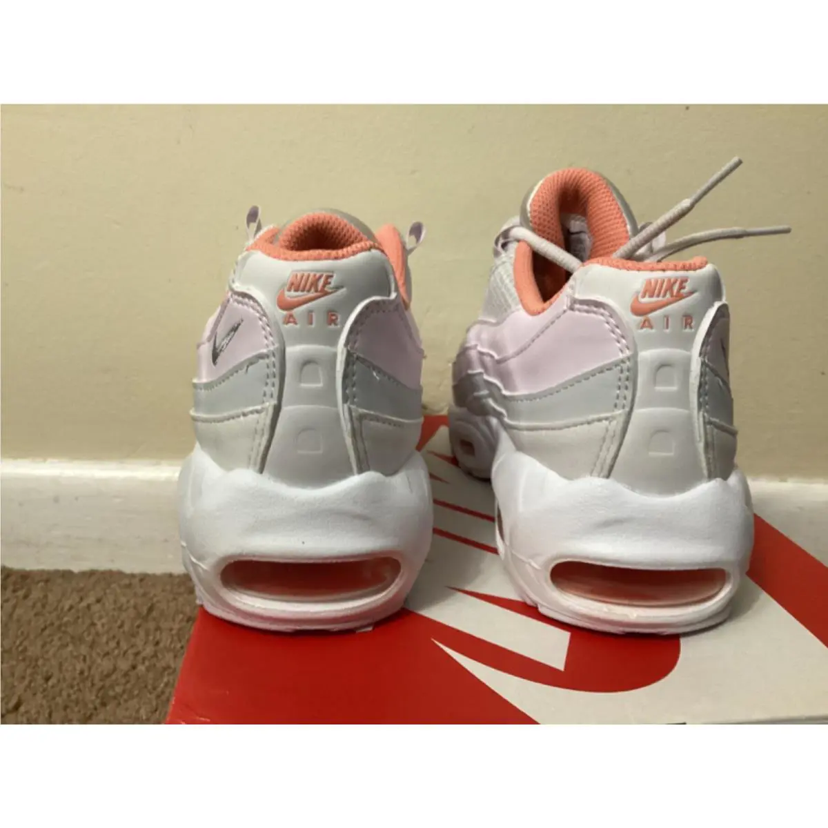Nike shoes - Nike Air Max 95 - Air Max - Platinum/Pink 4