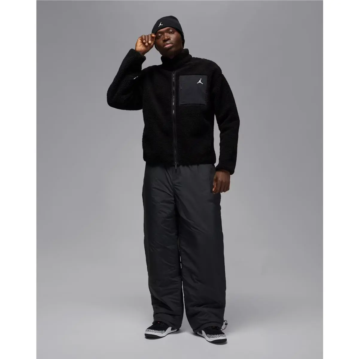 Nike clothing - Jordan Flight Mountainside - Flight Mountainside - HV0731-010 - Black 8