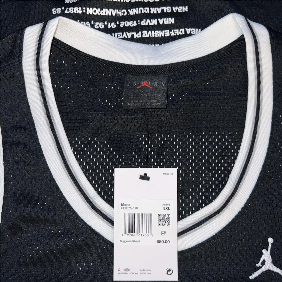 Nike clothing - Nike Air Jordan - Air - HF9375010 - Black 10