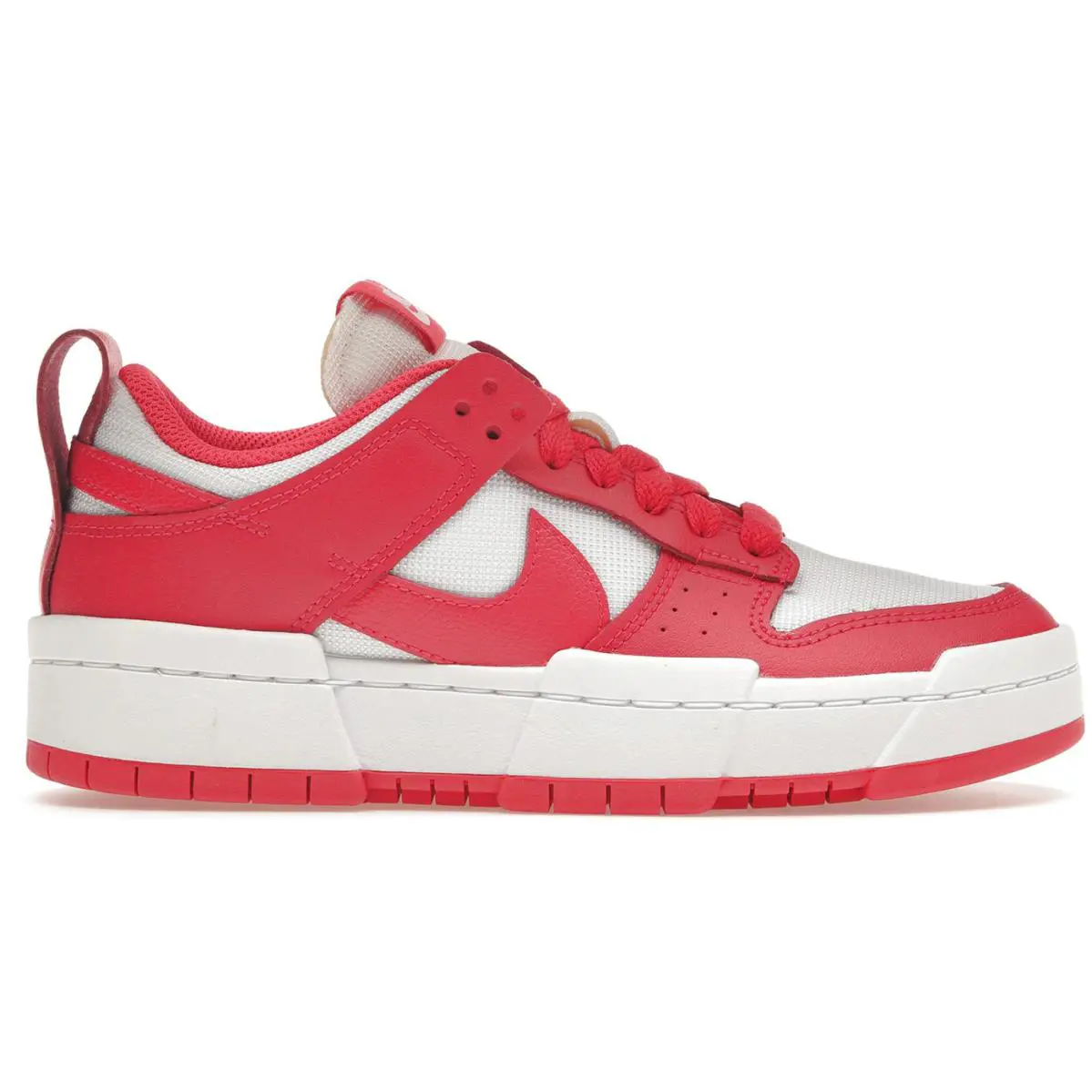 Size 8W Nike Dunk Low Disrupt Siren Red Women`s