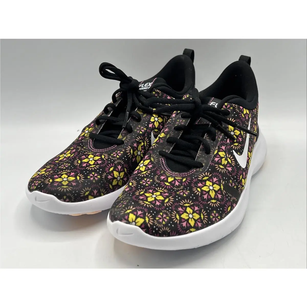 Nike Flex Experience RN 8 Shoes Womens Size 6.5 Running Floral Print BQ9262-001