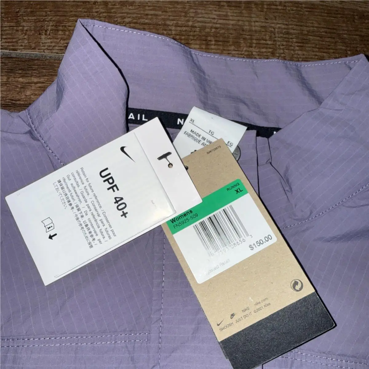 Nike clothing - Purple (UPC: 197593086563) 7