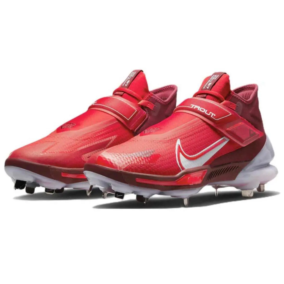 Nike Force Zoom Trout 8 Elite University Red Mens SZ 14 Cleats CZ5913-616