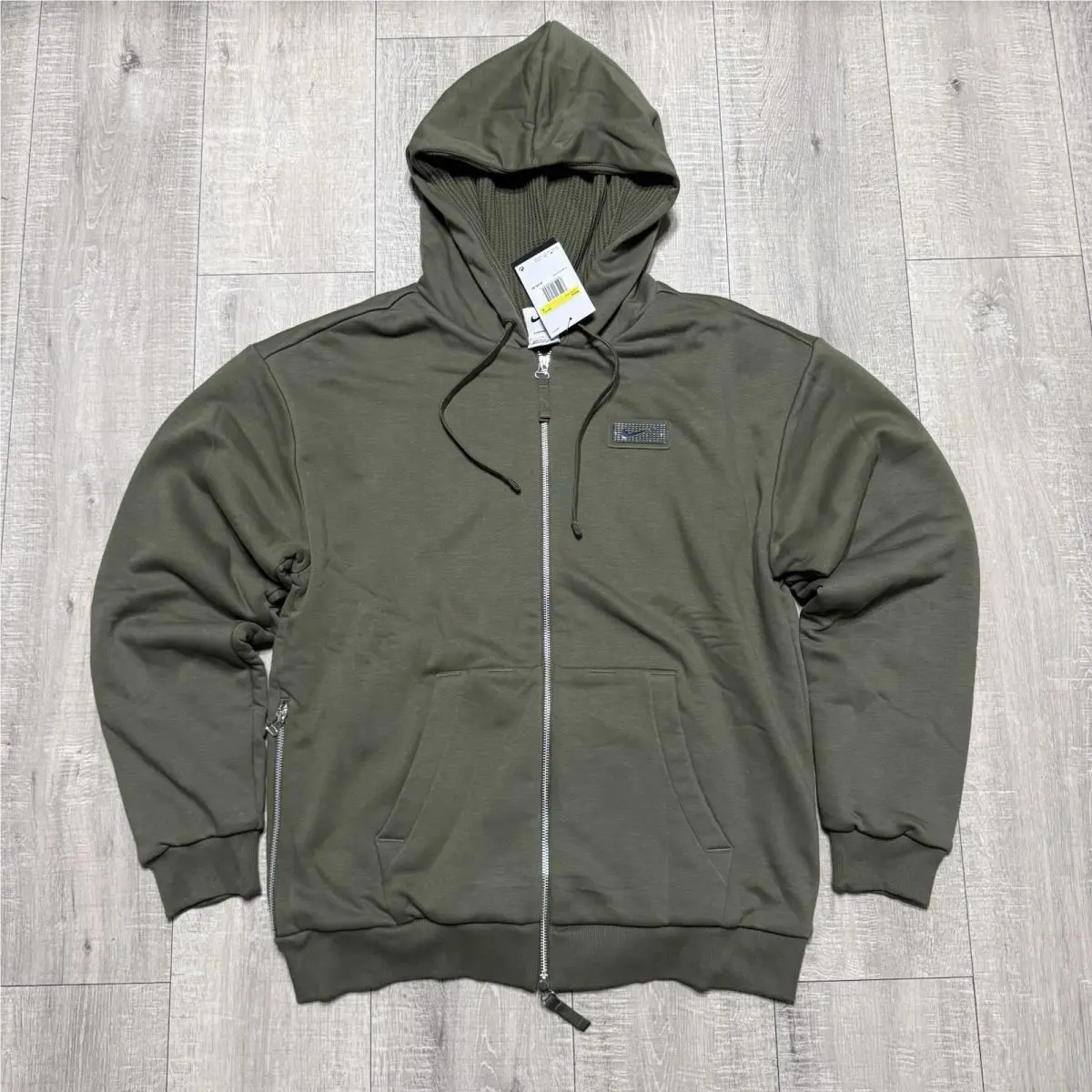 Nike Devin Booker Therma-fit Zip Hoodie Loose Fit Nba HJ3897-222 Size Small