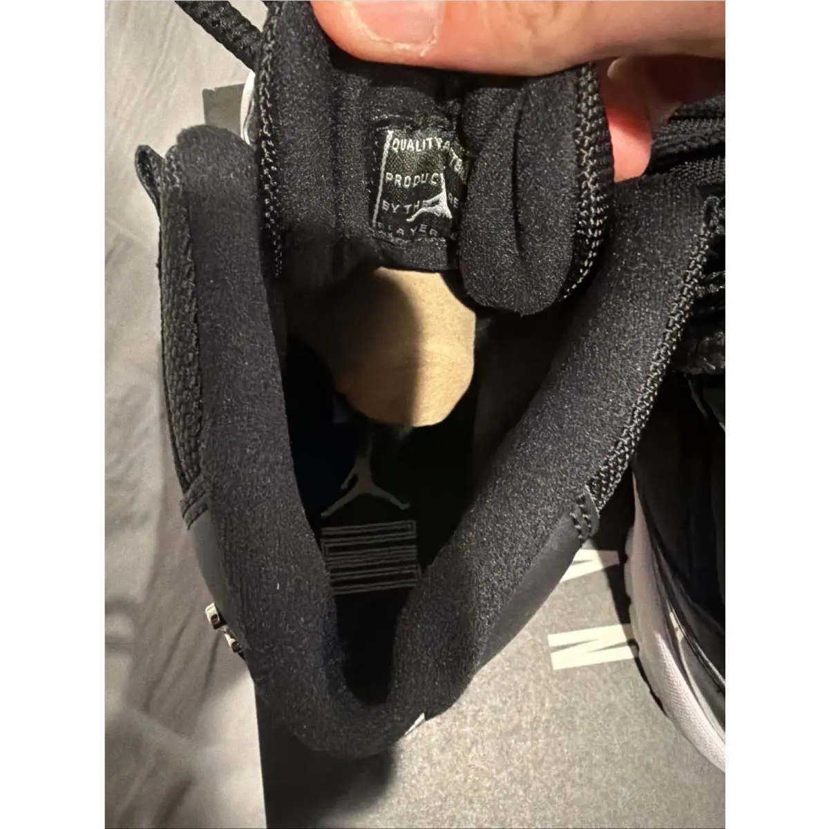 Nike shoes - Jordan 11 - 378038-011 - Black, Manufacturer: Smoke Grey/Medium Ash/Aquarius Blue/Summit White 3