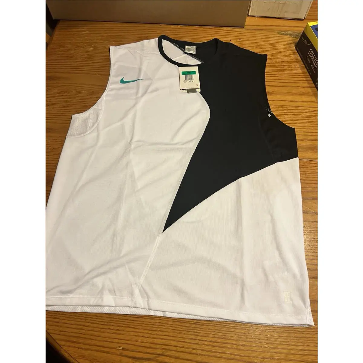 Nike Rafa Nadal French Open 2007 Sleeveless Crew Tennis Top Mens XL