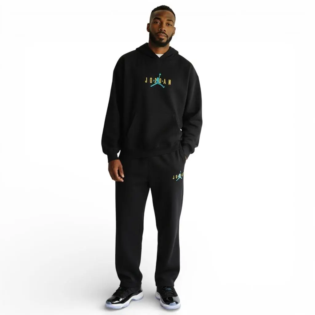 Jordan Nike Mens AJ 11 Gamma Tracksuit Track Suit Pants Joggers Hoodie Medium