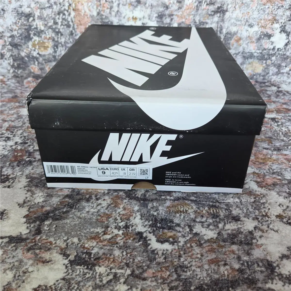 Nike shoes - Nike Air Jordan 1 - Air - Black White 14