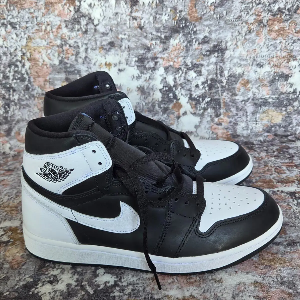 Nike shoes - Nike Air Jordan 1 - Air - Black White 5