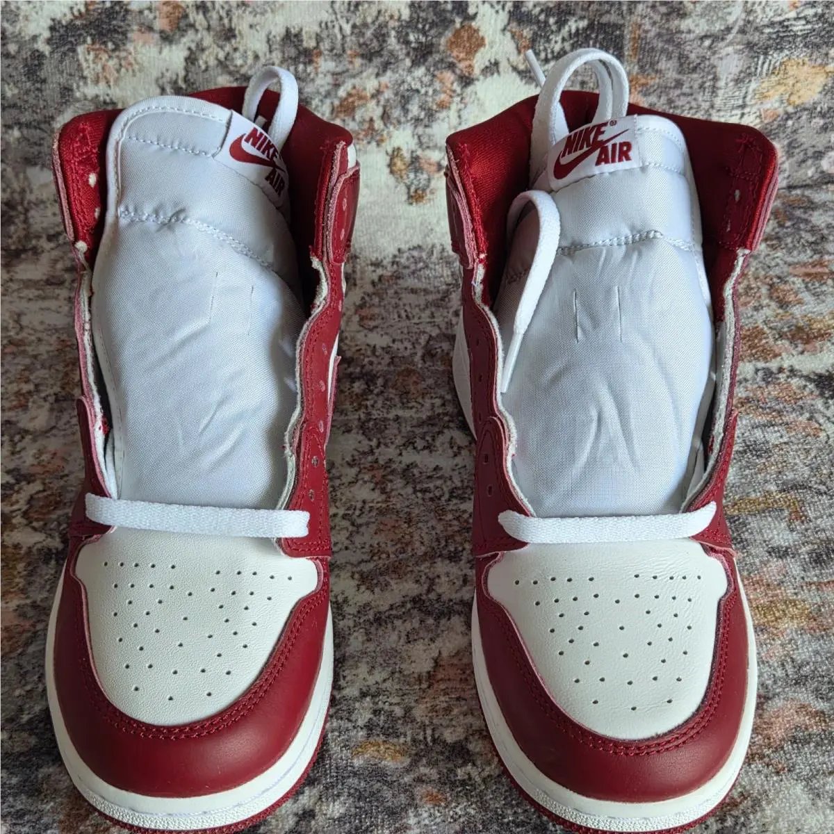 Nike shoes - Air Jordan 1 - Air - White / Team Red 0