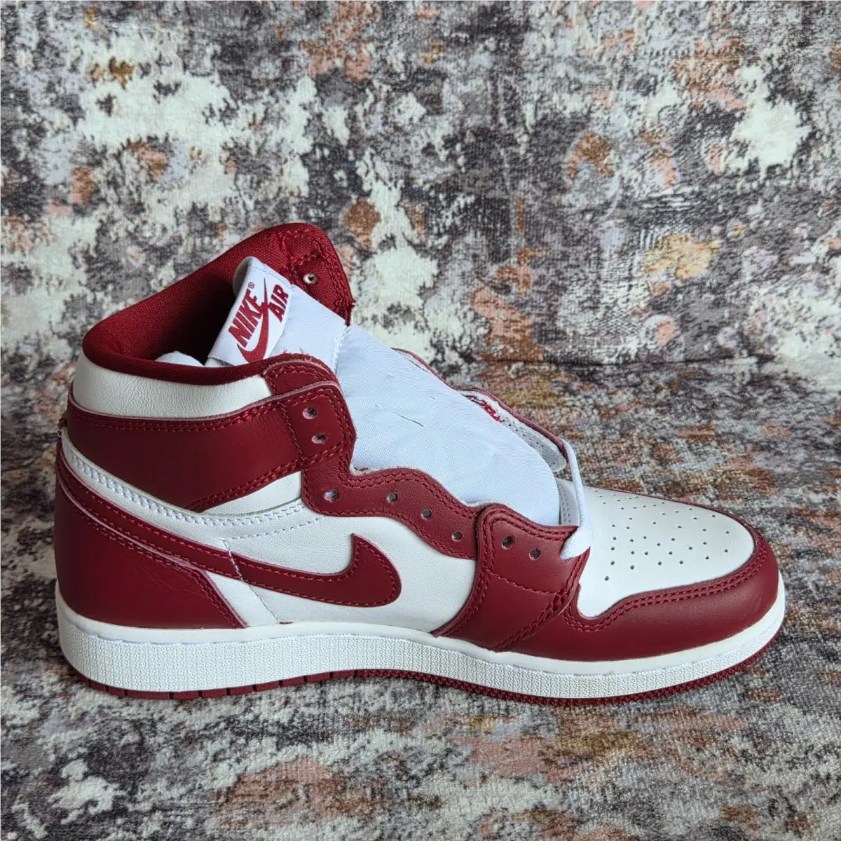 Nike shoes - Air Jordan 1 - Air - White / Team Red 6