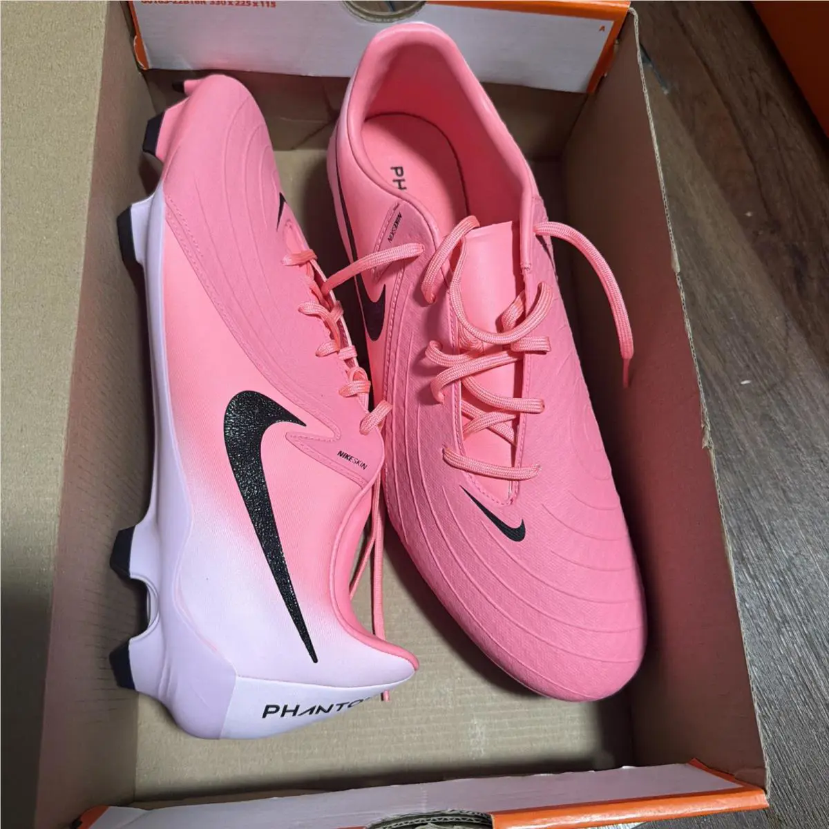 Nike Phantom GX 2 Academy MG Low Soccer Cleats - Sunset Pulse FD6723-600 Sz 13