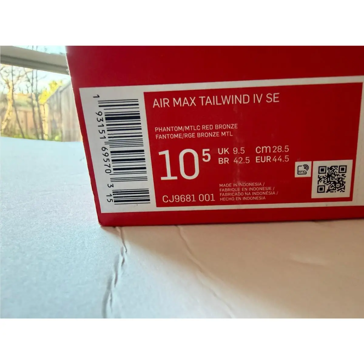 Nike shoes - Nike Air Max Tailwind 4 - CJ9681-001 - Brown (UPC: 0193151695703) 3