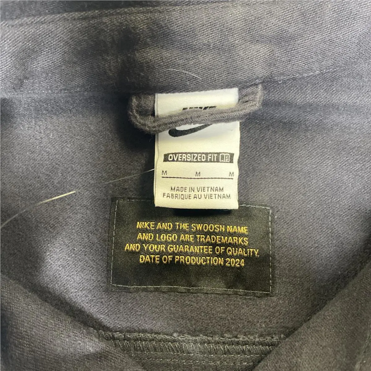 Nike clothing - nike life - life - F7742060 - Gray (UPC: 0197600916227) 2