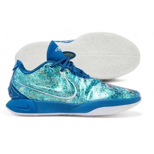 Nike Lebron 21 Xxi Abalone Men`s Basketball Shoes 11 Industrial Blue FN0708 400