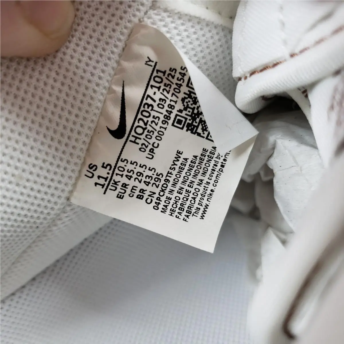Nike shoes - Nike Air Force 1 - Air Force - Beige 9