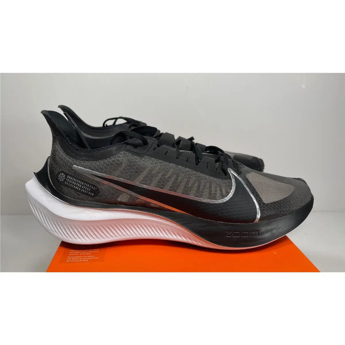 Nike shoes - Nike Zoom Gravity - Zoom Gravity - BQ3203 002 - BLACK / METALLIC SILVER (UPC: 193145399716) 1