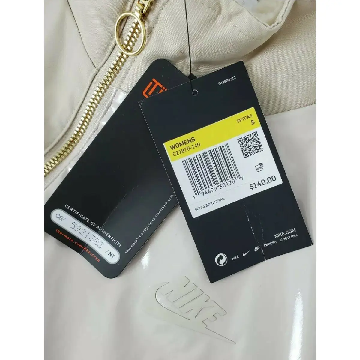 Nike clothing - Nike Icon Clash - Icon Clash - CZ1870 140 - Ivory (UPC: 194499301707) 6