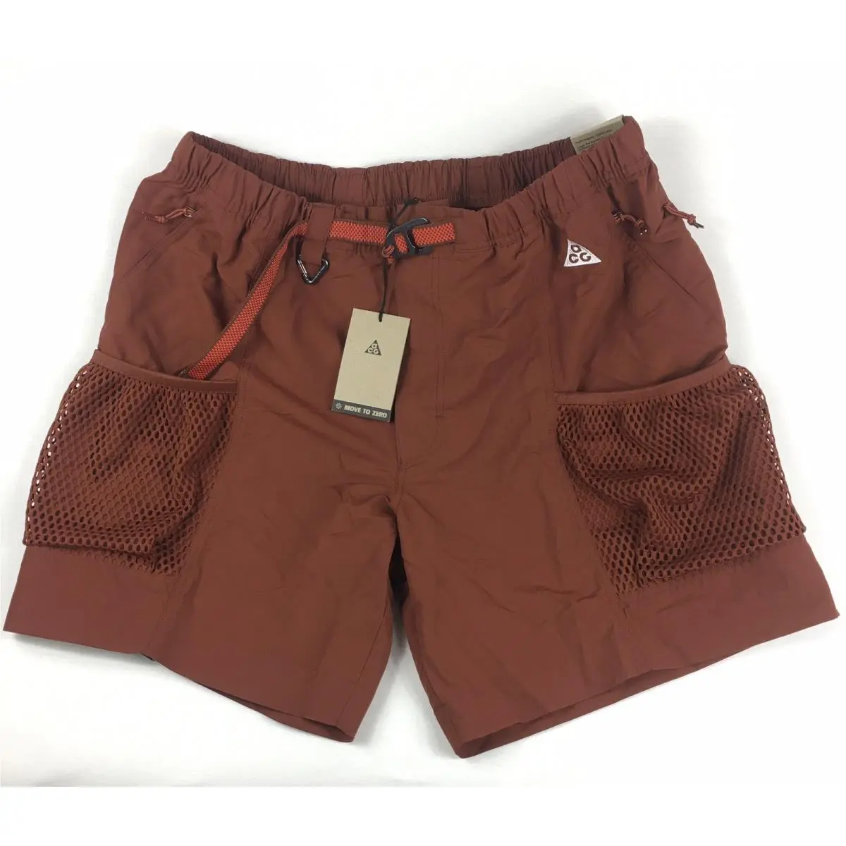 Nike Acg Snowgrass Cargo Shorts Loose Fit Cinnamon DV9405-245 Men’s Size L