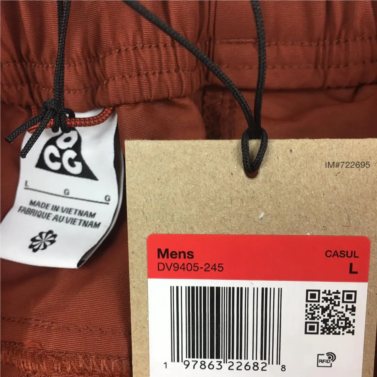 Nike clothing - Nike ACG Hiking Shorts - ACG Hiking Shorts - DV9405-245 - Orange 7