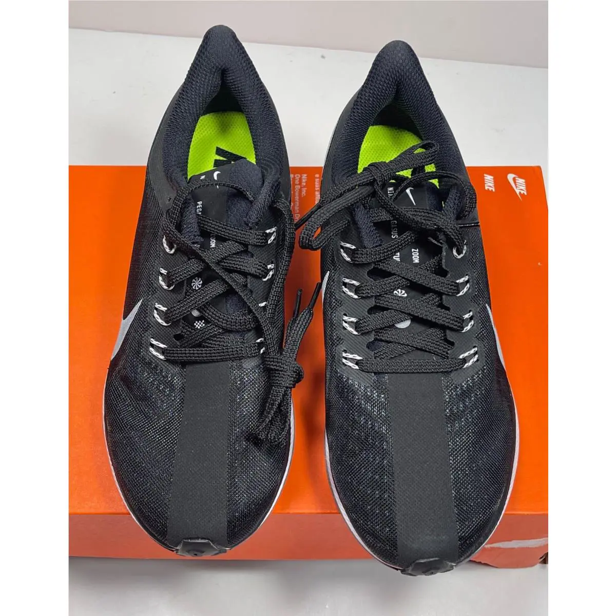 Nike shoes - Nike Zoom Pegasus 35 Turbo - AJ4115 001 - BLACK/VAST GREY OIL GREY (UPC: 191887216940) 2