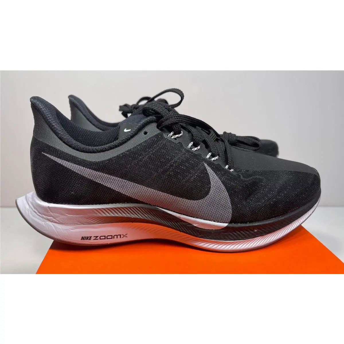 Nike shoes - Nike Zoom Pegasus 35 Turbo - AJ4115 001 - BLACK/VAST GREY OIL GREY (UPC: 191887216940) 1