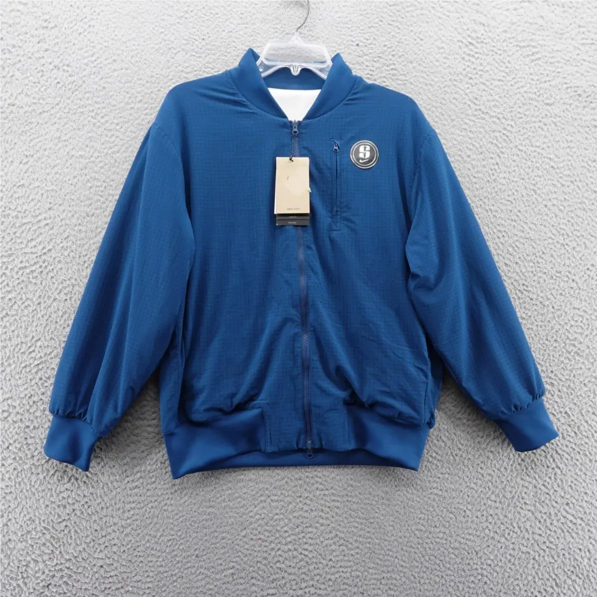 Nike Dri Fit Sabrina Reversible Basketball Jacket Men XS Blue White
