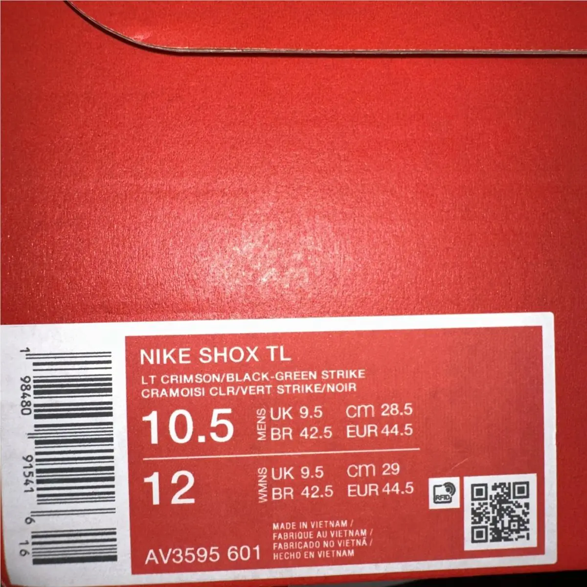 Nike shoes - Nike Shox TL - Shox - AV3595-601 - Black 4