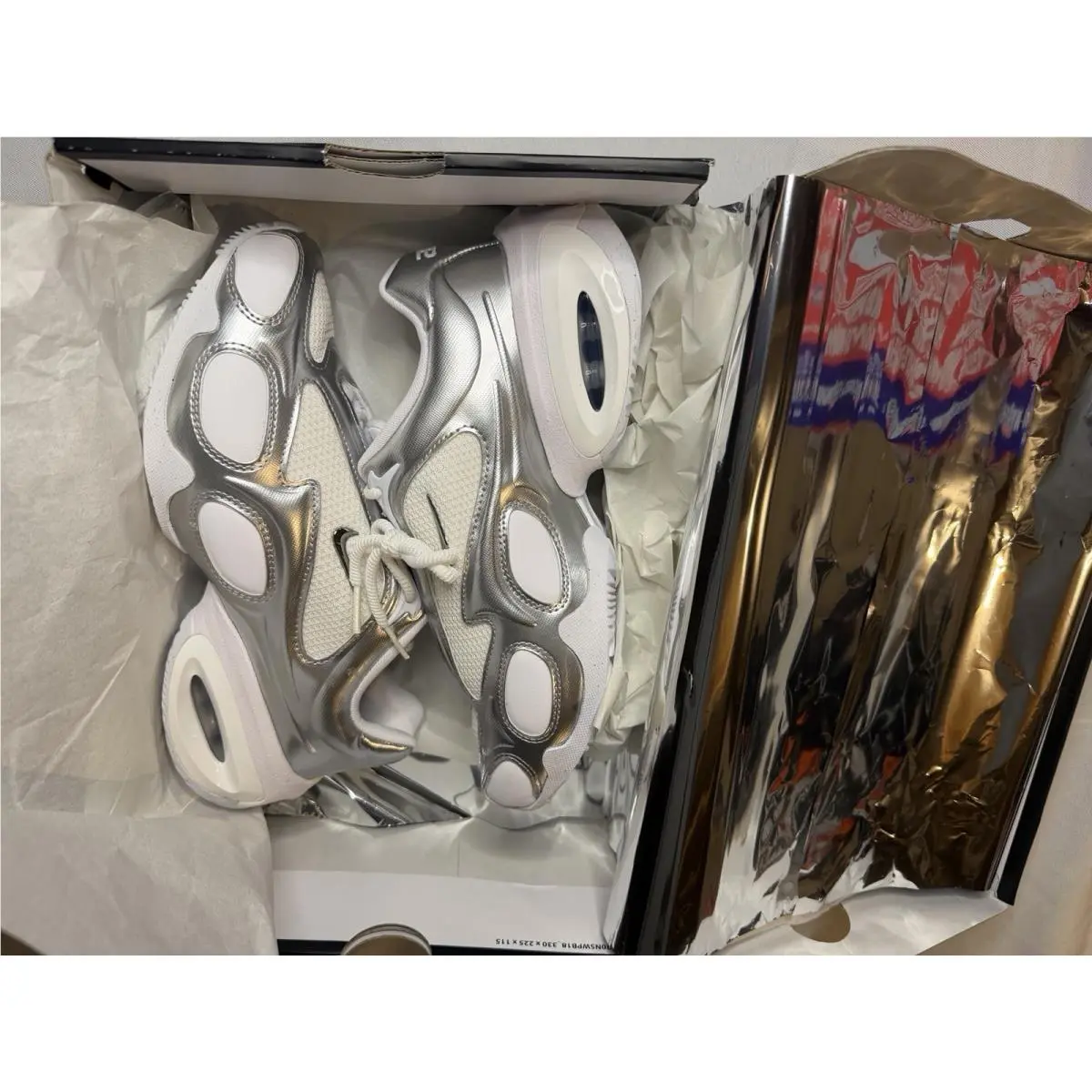 Air Max Muse White Metallic Silver Women’s 7.5 Men’s 6 FV1920-100 Box by Nike