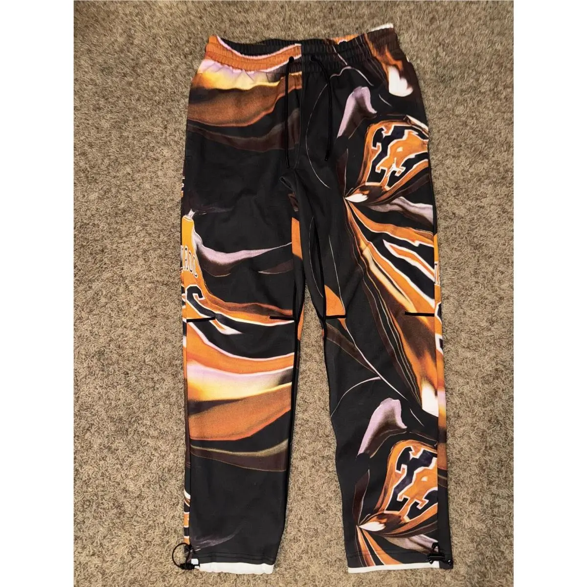 Unreleased Air Jordan Mvp Printed Rings All Over Print Sweatpants Sample