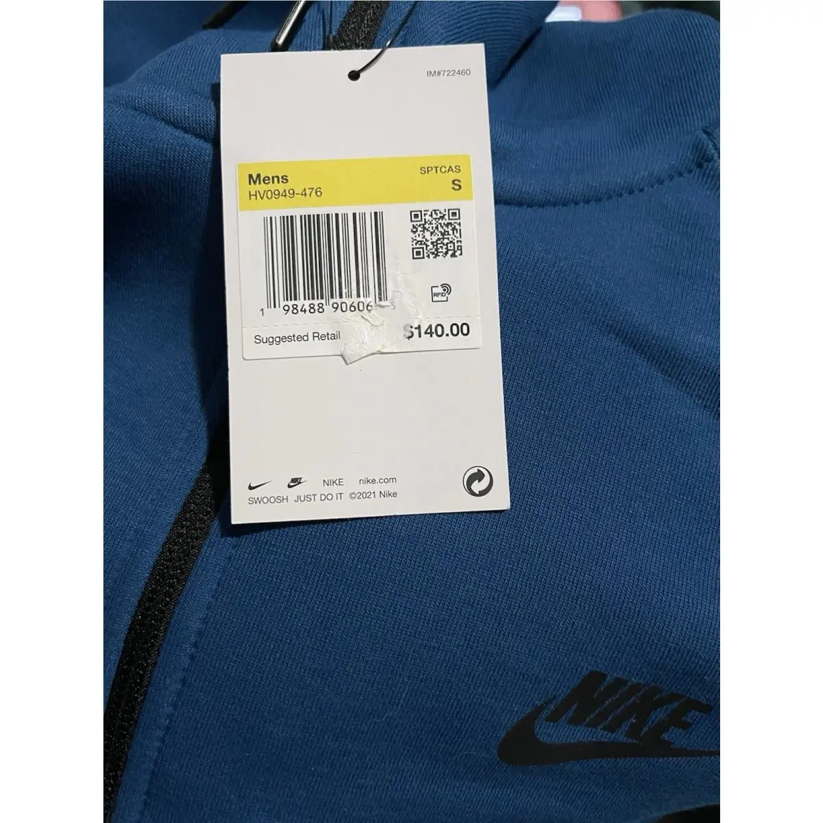 Nike clothing - Blue (UPC: 0198488906065) 10