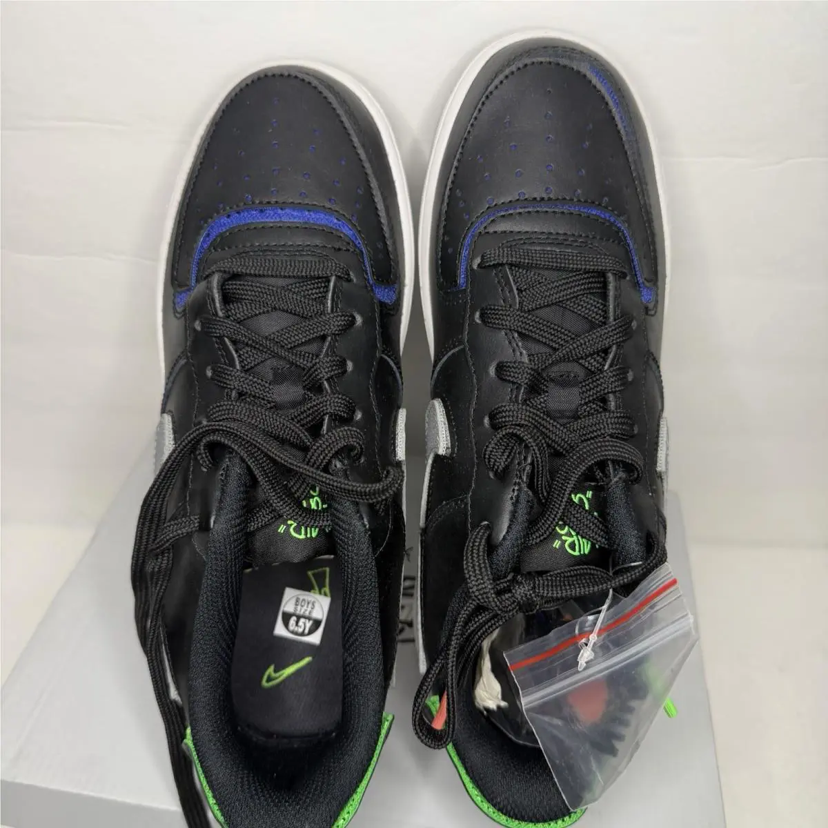 Nike shoes - Nike Air Force 1 - Air Force - Black 2